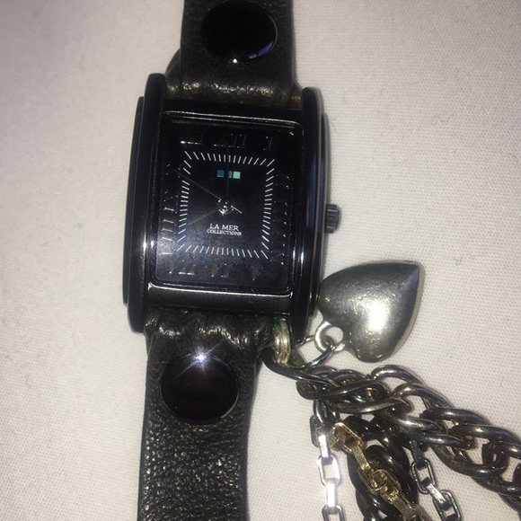 La Mer grey leather wrap watch Valentine’s edition - Picture 16 of 16